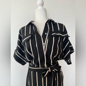 Stripe jumpsuit